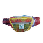 Handcrafted Dyed Hemp Fanny Pack