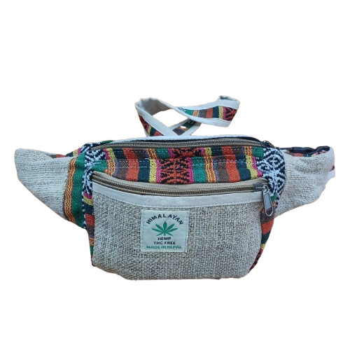 Handmade Hemp Fanny Pack